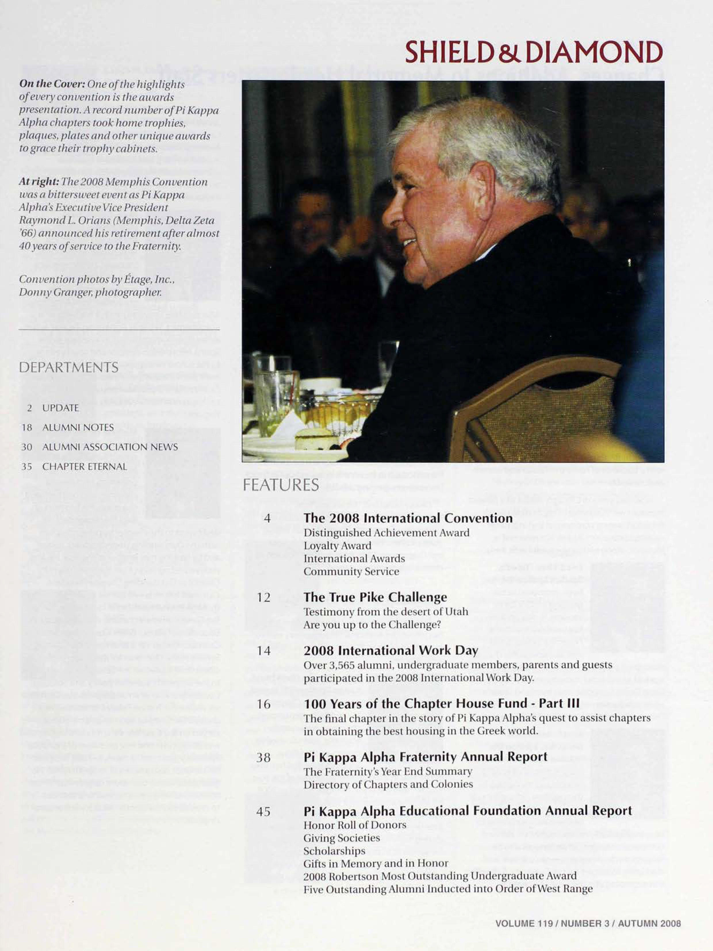 Raymond L. Orians Photograph, Autumn 2008